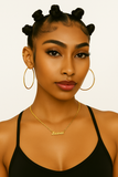 Cursive Font Name Necklace