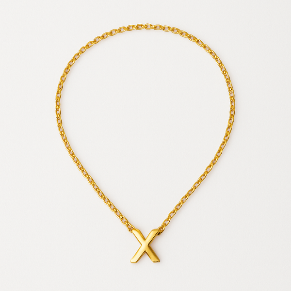 Initial Letter Necklace