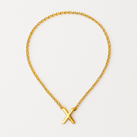 Initial Letter Necklace
