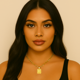 Initial Letter Pendant Necklace