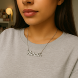 Rhinestone Name Necklace